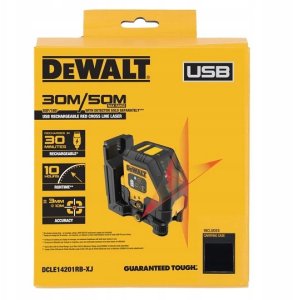 DEWALT.CROSS LASER 10.8V DCLE14201GB GREEN USB-C 6