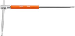 Klucze trzpieniowe z przetyczką. Zestaw 10 szt. w stojaku 2 - 10 mm 3