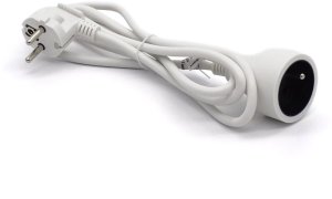 Przedłużacz DPM PS01 1-GN 1.5m biały 1