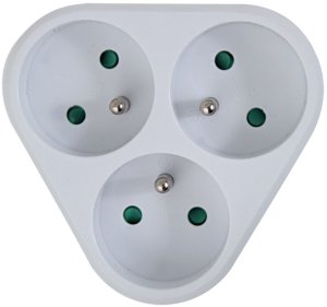 ELK303W Esperabza rozgałęźnik elektr. 3 gn. biały 1