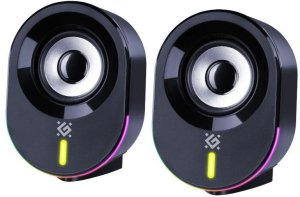 Głośniki Defender SOLAR 8 2.0 10W Bluetooth USB podświetlenie RGB 1