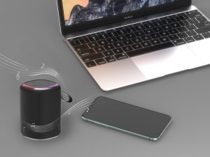 SPEAKER BLUETOOTH/BLACK SPK-BT-LED-08S GEMBIRD 6