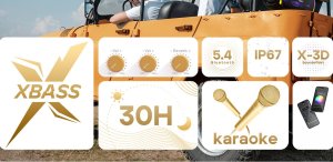 Głośnik z subwooferem TRIBIT StormBox Blast2 BTS56 Bluetooth 200W przenośny 6