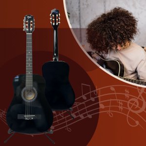 V-Tone V-TONE BCG BK gitara klasyczna 4/4 3x kostka do gry akordy zestaw 3