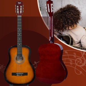 V-TONE BCG SB gitara klasyczna 4/4 3x kostka do gry akordy zestaw 2