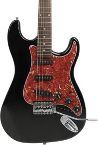 V-Tone GITARA ELEKTRYCZNA STRATOCASTER 4/4 SSS TREMOLO PEŁNOWYMIAROWA KLUCZE 3