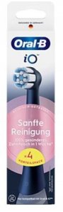 Oral-B iO Aufsteckbürsten Sanfte Reinigung BLACK 4er 2