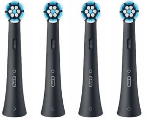 Oral-B iO Aufsteckbürsten Sanfte Reinigung BLACK 4er 3