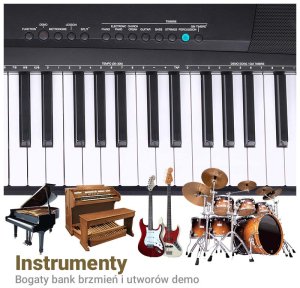 MK WP 881 pianino cyfrowe klawisze do nauki gry 11