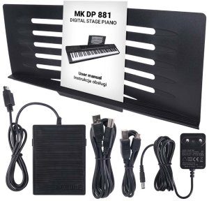 MK WP 881 pianino cyfrowe klawisze do nauki gry 9