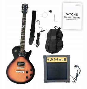 V-Tone gitara elektryczna V-TONE ESLP39 SB 4/4 Les Paul 6