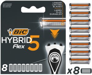 Bic Hybrid flex 5 wkłady do maszynki-blister 1op.8szt 1