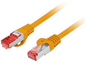 PATCHCORD KAT.6 S/FTP LSZH CU 5M POMARAŃCZOWY FLUKE PASSED LANBERG 1