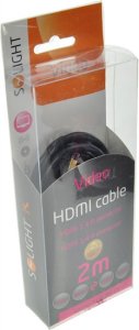Kabel Solight HDMI - HDMI 2m czarny (SSV1202) 2