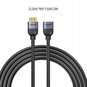 Kabel Unitek HDMI - HDMI 1 m czarny (C11091AGY01-1M) 4