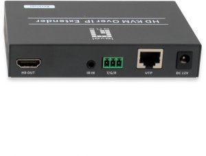 System przekazu sygnału AV LevelOne HVE-6701R HDMI Ściana wideo przez IP PoE Transmitter sw 2