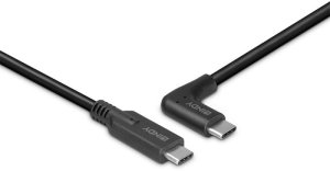Kabel USB Lindy USB-C - USB-C 0.5 m Czarny (32017) 3