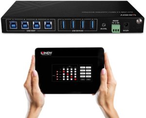 Switch Lindy USB 3.2 Gen 1 Matrix 5