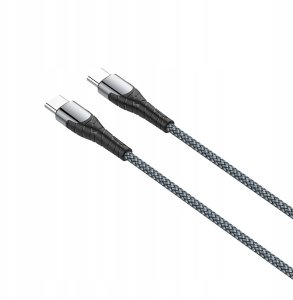Kabel USB ColorWay USB-C - USB-C 1 m Szary (CW-CBPDCC040-GR) 3