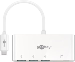 Goobay USB-C Multiport Adapter to 3x USB-A, Cardreader | 40759 3