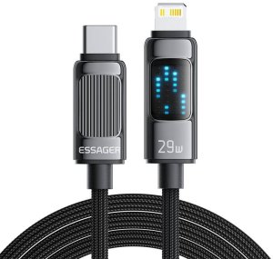Kabel USB Essager EXCTL-LG0A-P USB-C do lightning 29W 1m 1
