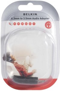 AU Adapter Jack 3.5/6.3, Mono-M/6,3mm STR-F F8V3263Aea 1