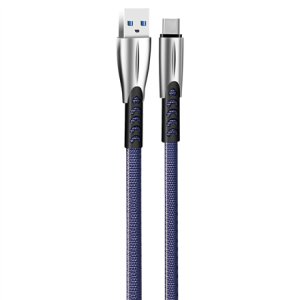 ColorWay Cable USB Type-C (Zinc Aalloy) 2.4, 1m | CW-CBUC012-BL one size 1