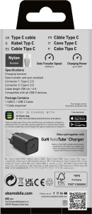 Kabel USB SBS Mobile USB-C - USB-C 2 m Szary (8018417463884) 4