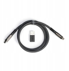 Keychron - Double-Sleeved Geek Cable Black / Typ-C 1
