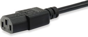Kabel zasilający Equip Equip 112121 kabel zasilające Czarny 3 m IEC C13 CEE7/7 3