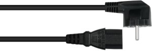 Kabel zasilający Alcasa Kabelmeister SK1430-S005 kabel zasilające Czarny 0,5 m IEC C14 IEC C13 2