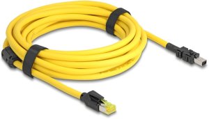 DeLOCK 81253 kabel sieciowy Czarny, Żółty 5 m Cat6 2