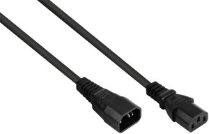 Kabelmeister SK0130-S018 kabel zasilające Czarny 1,8 m Wtyczka zasilająca typu E+F IEC C13 1