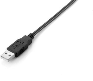 Kabel USB Equip USB-A - USB-B 2 m Czarny (128864) 3