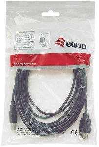 Kabel USB Equip USB-A - USB-B 2 m Czarny (128864) 4