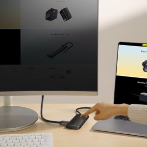 HUB USB Baseus Lite Series 1x SD 1x USB-C 1x microSD 1x HDMI  + 2x USB-A 3.2 Gen1 (WKQX050101) 10