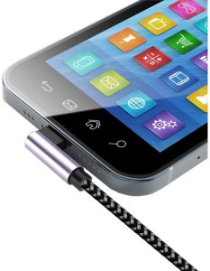 Kabel USB Techly USB-A - USB-C 1 m Czarno-szary (ICOC MU2AC9-010-AL) 2