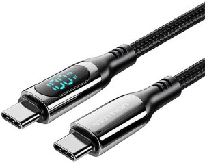 Kabel USB Vention USB-C - USB-C 1.2 m Czarny (TAYBAV) 4