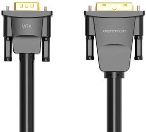 Vention EABBG adapter kablowy 1,5 m DVI VGA (D-Sub) Czarny 1