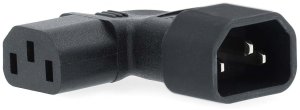 Nedis CEGB11903BK zmieniacz płci / kabli IEC-320-C13 IEC-320-C14 Czarny 1