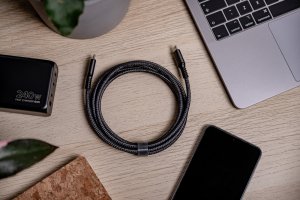 Kabel USB Newell USB-C - USB-C 2 m Grafitowy 2