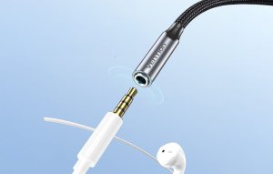 Kabel Vention Jack 3.5mm - Jack 3.5mm 0.1m szary (BGMHA) 6