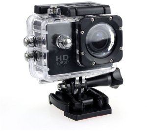 Extralink Action Camera A10 Czarna | Kamera | 1080P 30Fps, Ip68, Wyświetlacz 2.0" 1