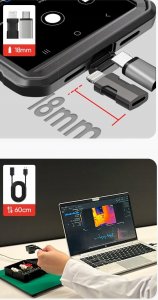 Hikmicro HIKMICRO Mini2PlusV2 kamera termowizyjna iOS Android 256x192px 25Hz 3