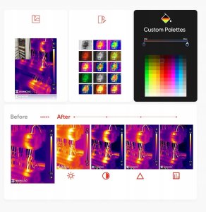 Hikmicro HIKMICRO Mini2PlusV2 kamera termowizyjna iOS Android 256x192px 25Hz 7