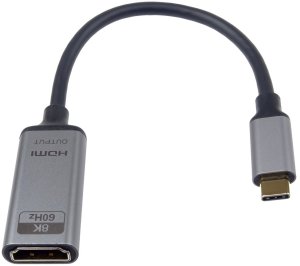 PremiumCord Adaptér USB-C na HDMI rozdzielczość obrazu 8K@60Hz,4K@144Hz 20cm 4