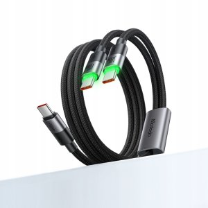 Mcdodo MCDODO KABEL USB-C 2W1 DO IPHONE MACBOOK LED 100W 2M 7