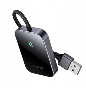 MCDODO ADAPTER BEZPRZEWODOWY DO APPLE CARPLAY WIRELESS BLUETOOTH USB USB-C 12