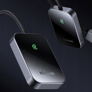 MCDODO ADAPTER BEZPRZEWODOWY DO APPLE CARPLAY WIRELESS BLUETOOTH USB USB-C 6