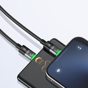 Mcdodo MCDODO KABEL USB-C 2W1 SZYBKIE ŁADOWANIE DO IPHONE 14 MACBOOK LED 100W 2M 5